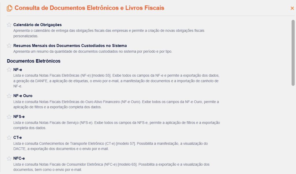 Armazenamento de documentos fiscais eletrônicos na nuvem do Revizia