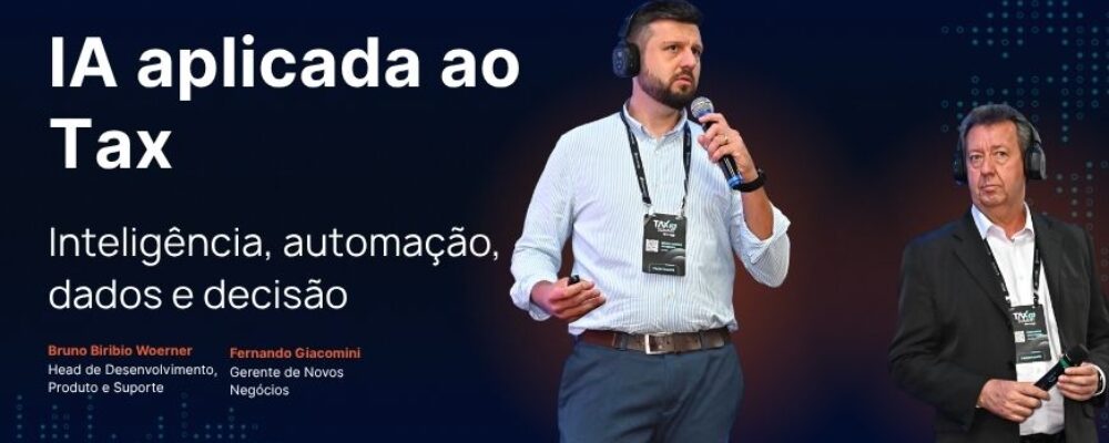 Palestra "Reforma Tributária e IA: Do Compliance à Estratégia" no Tax SUmmit 2026