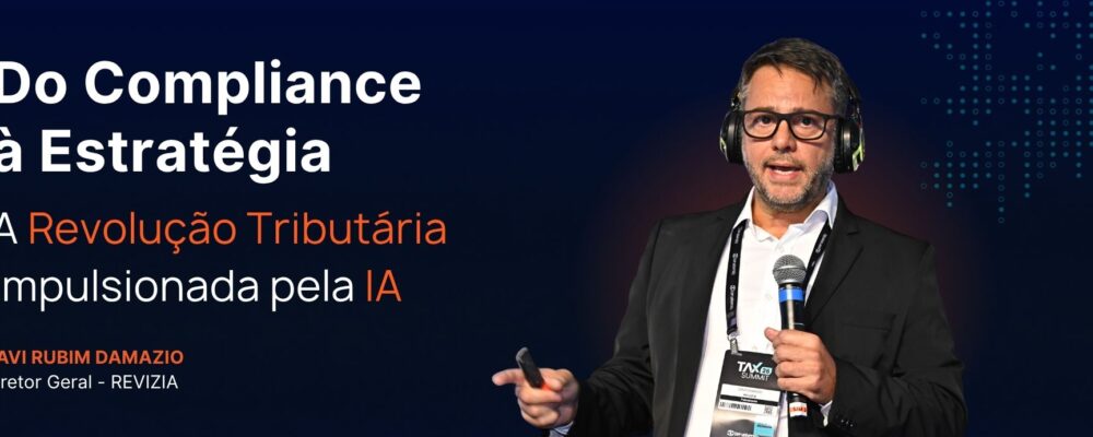 Davi Damazio na palestras "Do Compliance à Estratégia: A Revolução Tributária impulsionada pela IA" no Tax Summit 2026
